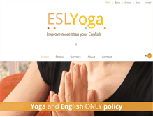 Tablet Screenshot of eslyoga.com
